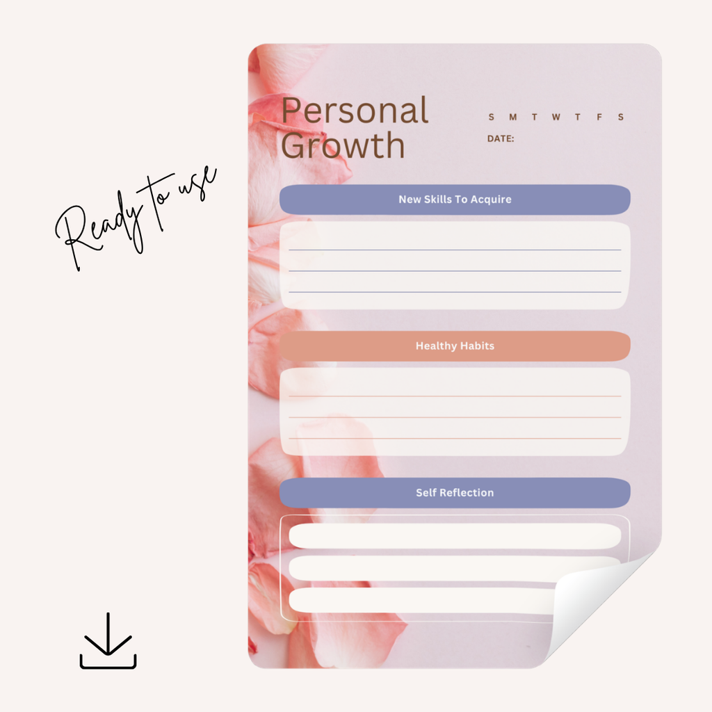 Spring Focus Plan Grow Thrive Printable PDF PSpring Focus Plan Grow Thrive Printable PDF PNG | Seasonal Goal Planner | Spring Productivity Planner Instant DownloadNG | Seasonal Goal Planner | Spring Productivity Planner Instant Download
