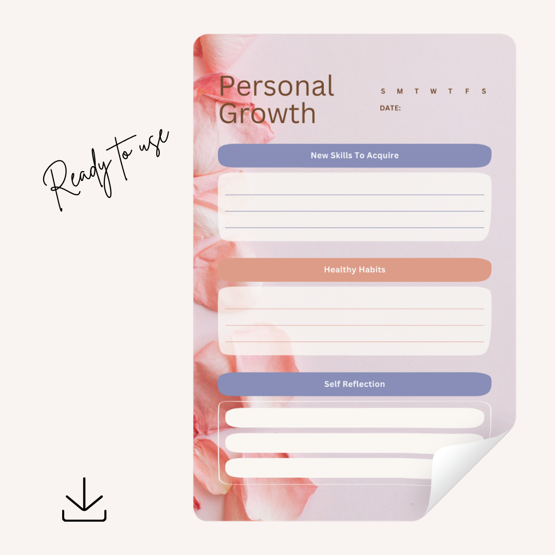 Spring Focus Plan Grow Thrive Printable PDF PSpring Focus Plan Grow Thrive Printable PDF PNG | Seasonal Goal Planner | Spring Productivity Planner Instant DownloadNG | Seasonal Goal Planner | Spring Productivity Planner Instant Download
