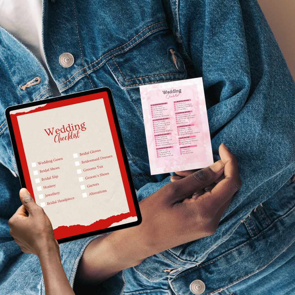 Wedding Checklist Templates PDF PNG | Bridal Planning Organizer | Wedding To-Do List & Timeline | Instant Download